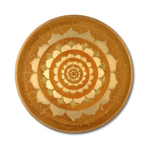 24 Karat Goldbilder 16 24 Karat Goldbild_Gold der Erde_Mandala